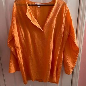 Victoria's Secret Orange Blouse